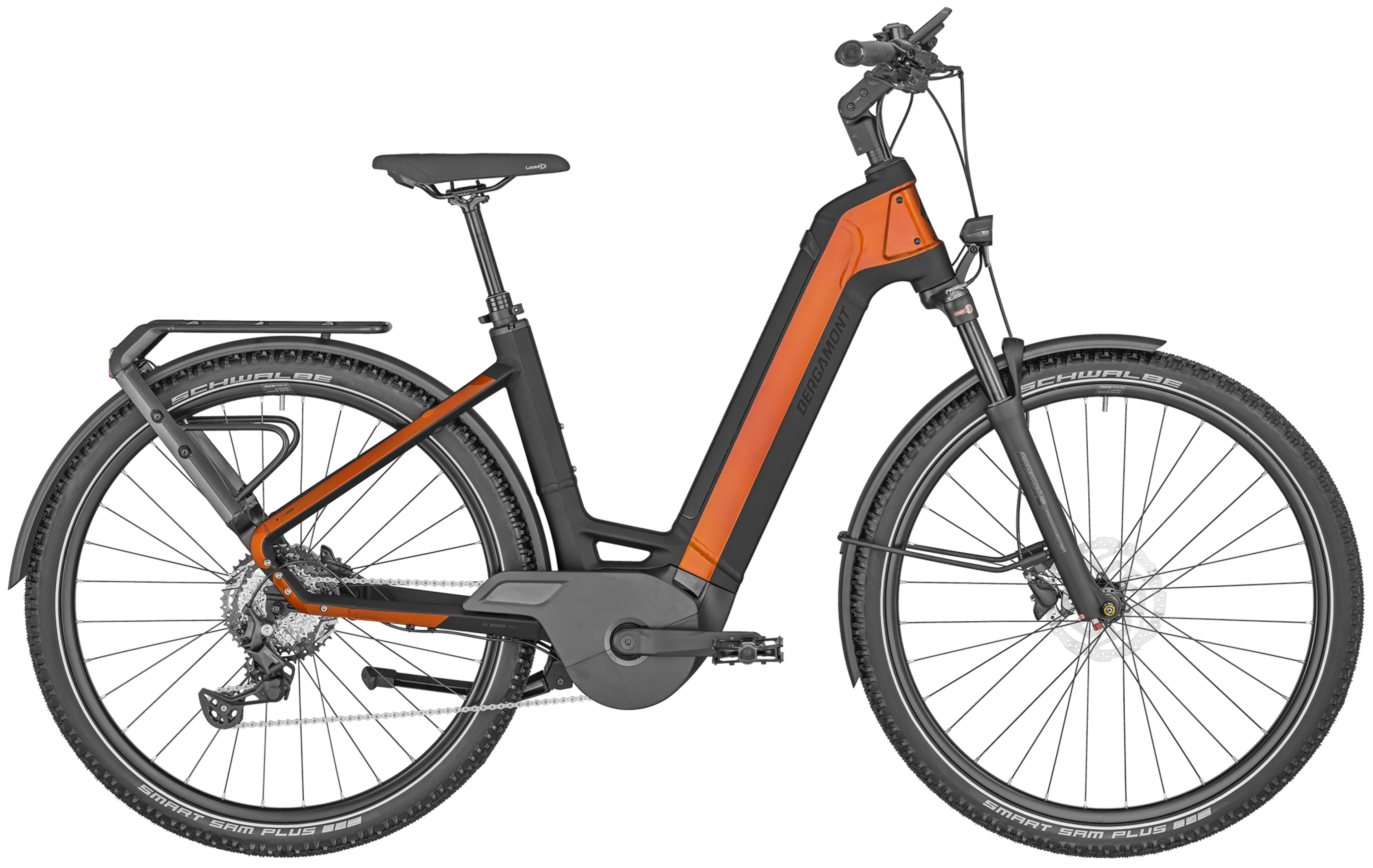 Bergamont E-Ville SUV Tour Wave 625 orange sale brillant
