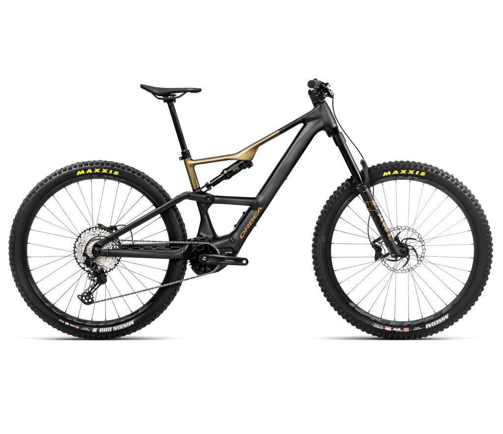 Orbea RISE LT H20 Diamond Black-Splash Olive Green Mat (2025)