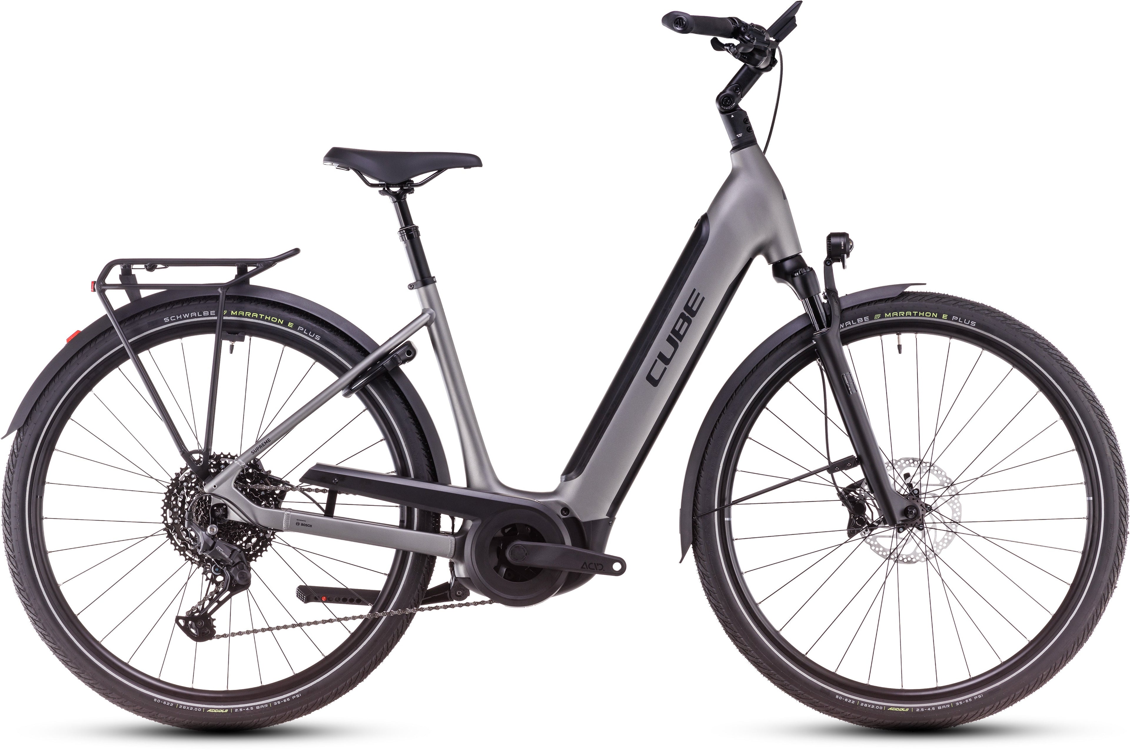 Cube Supreme Hybrid SLX 625 Easy Entry gris´n´lunar (2026)