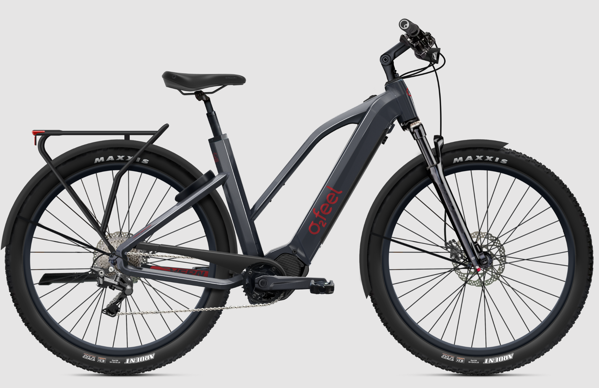 VTT ÉLECTRIQUE O2FEEL VERN ADVENTURE POWER 8.1 - 432 OU 720WH (2022)