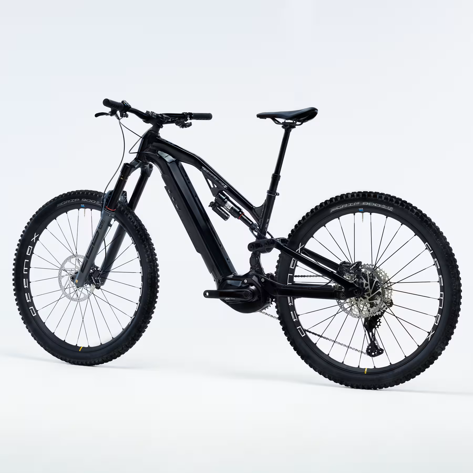 Vélo VTT électrique All-Mountain tout suspendu  ROCKRIDER 29" - E-FEEL 900S Team Edition