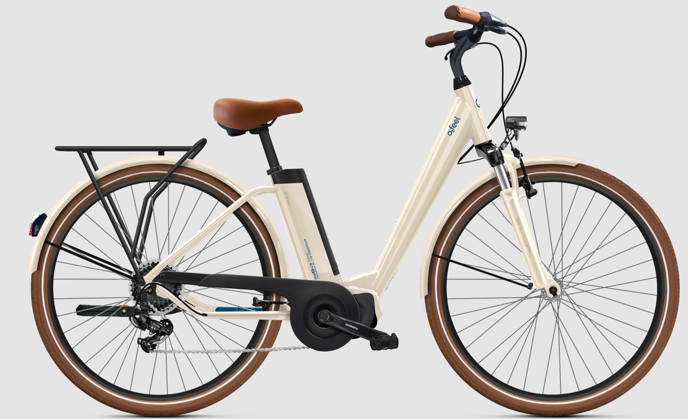 VÉLO ÉLECTRIQUE O2FEEL IVOG CITY UP 3.1 - 400WH (2023)