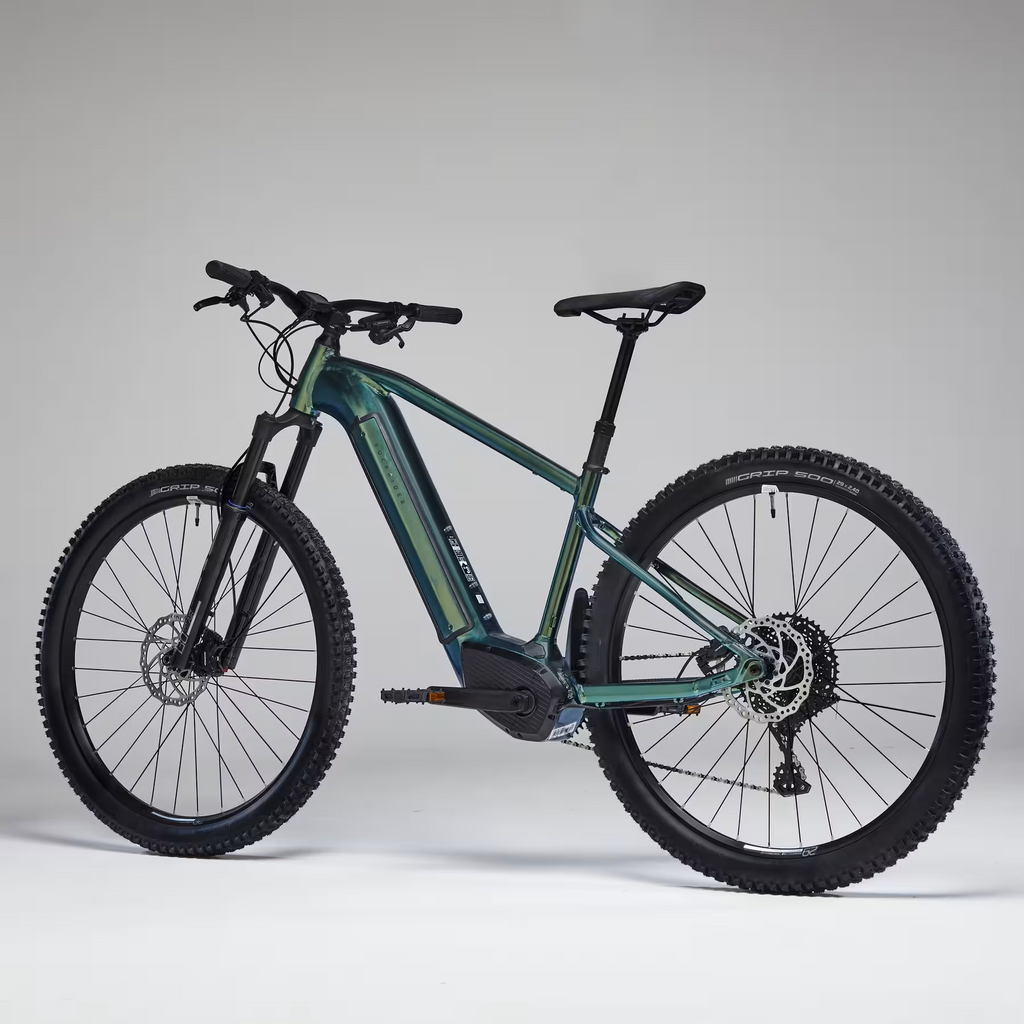 VTT électrique semi rigide ROCKRIDER 29" - E-EXPL 700 Vert bouteille