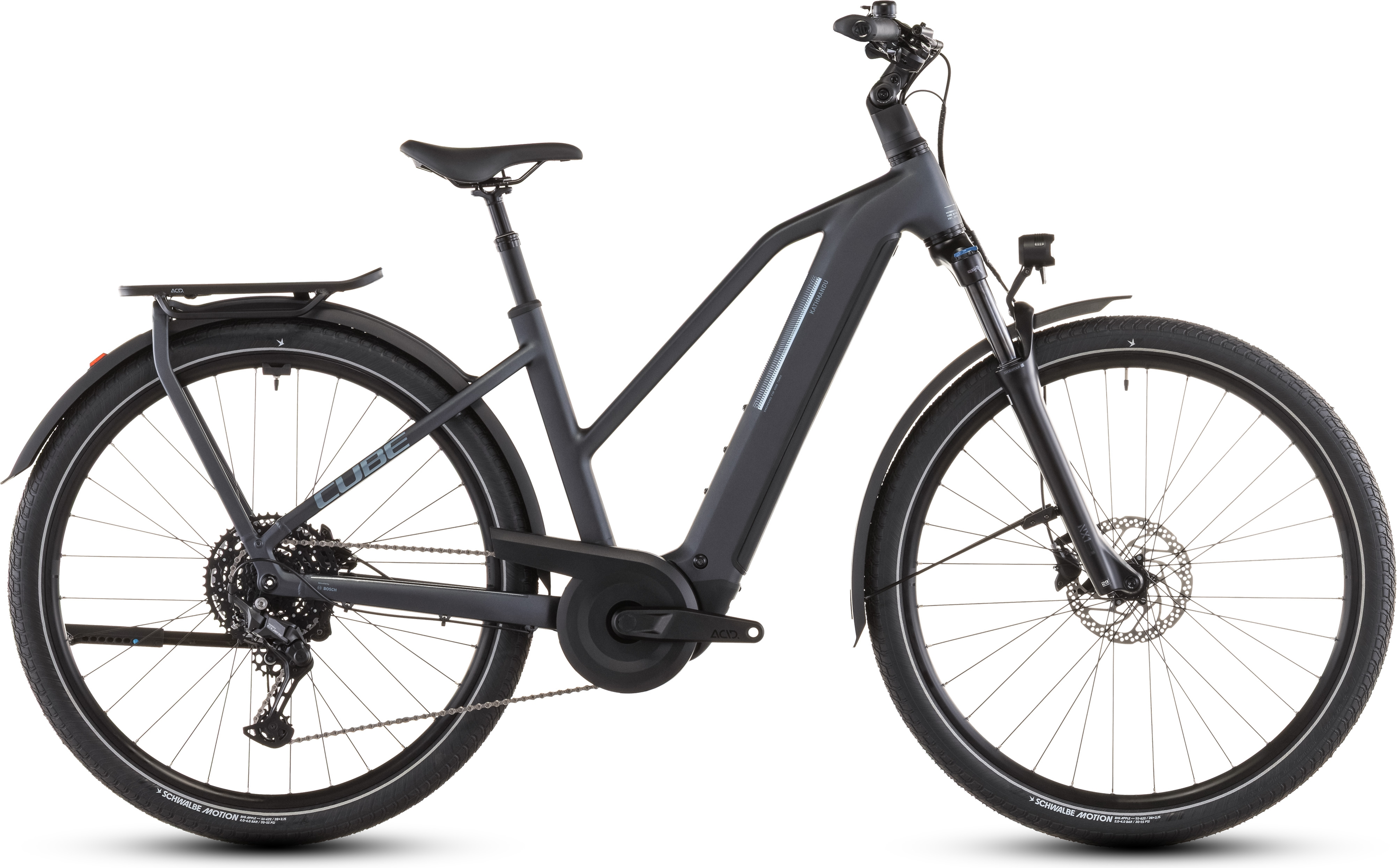 Cube Kathmandu Hybrid ONE 800 Trapèze metallicgrey´n´grey (2026)