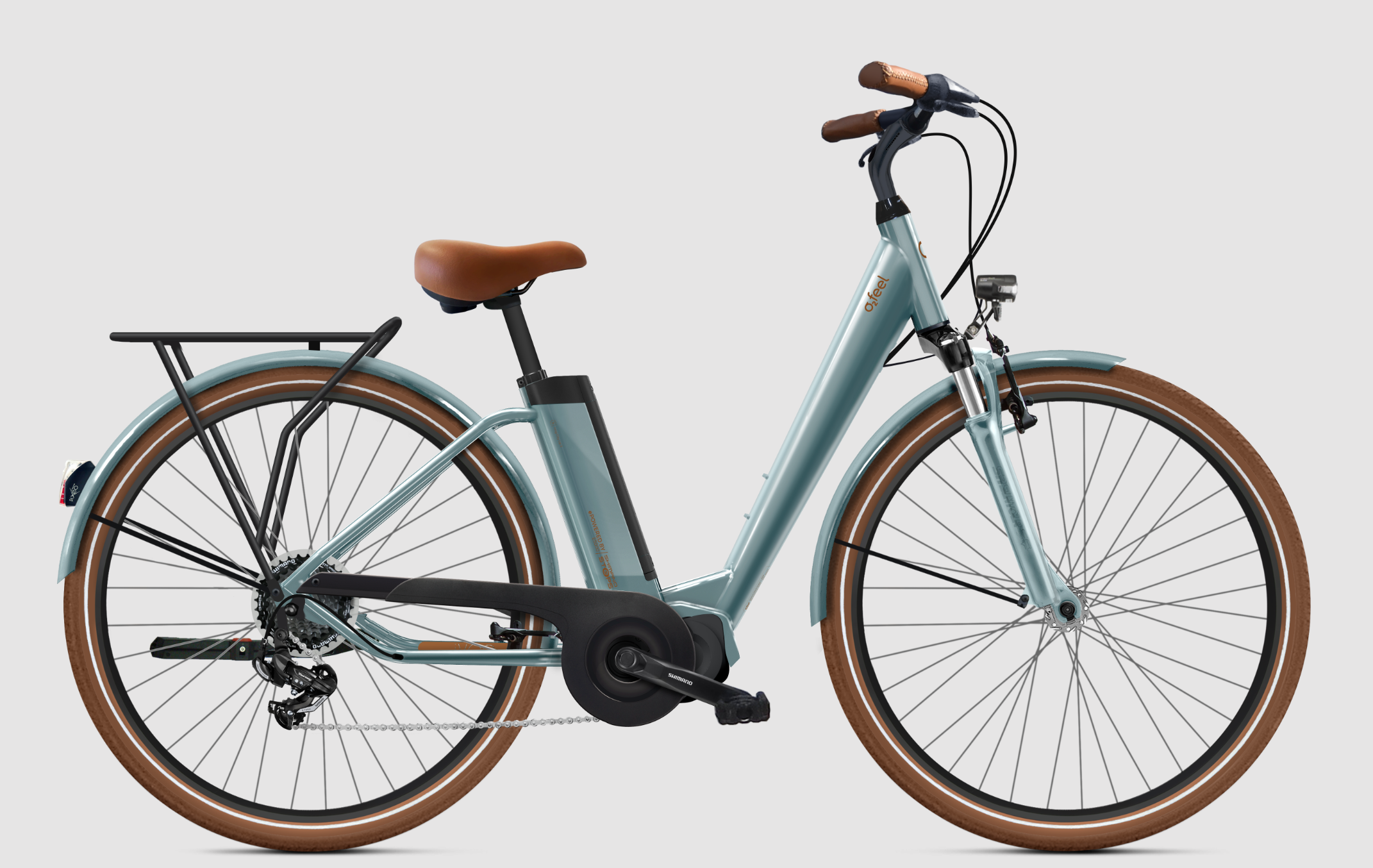 VÉLO ÉLECTRIQUE O2FEEL IVOG CITY UP 3.1 - 400WH (2023)