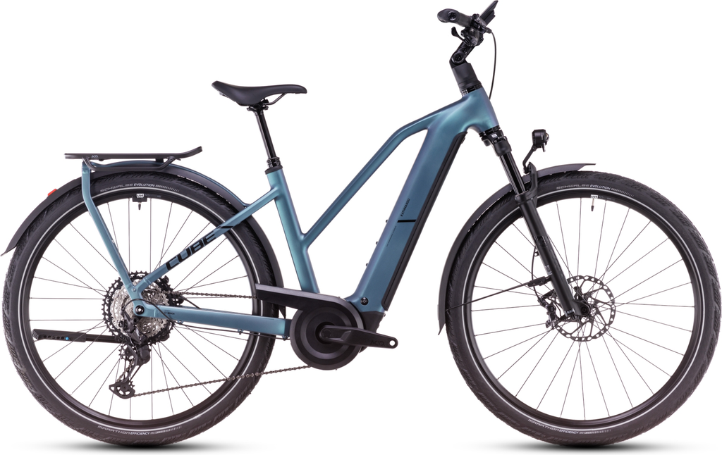 Cube Kathmandu Hybrid SLX 800 Trapeze 800 smaragdgrey´n´black