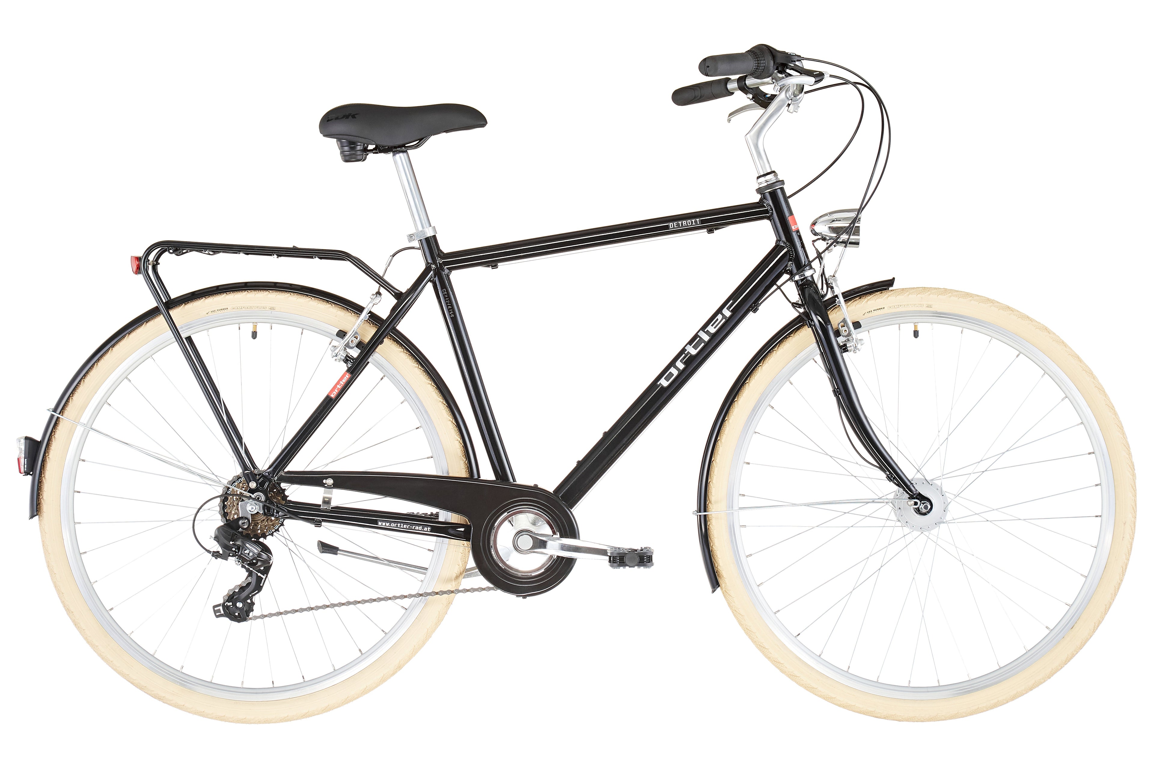 Ortler Detroit EQ Alloy 6 vitesses noir