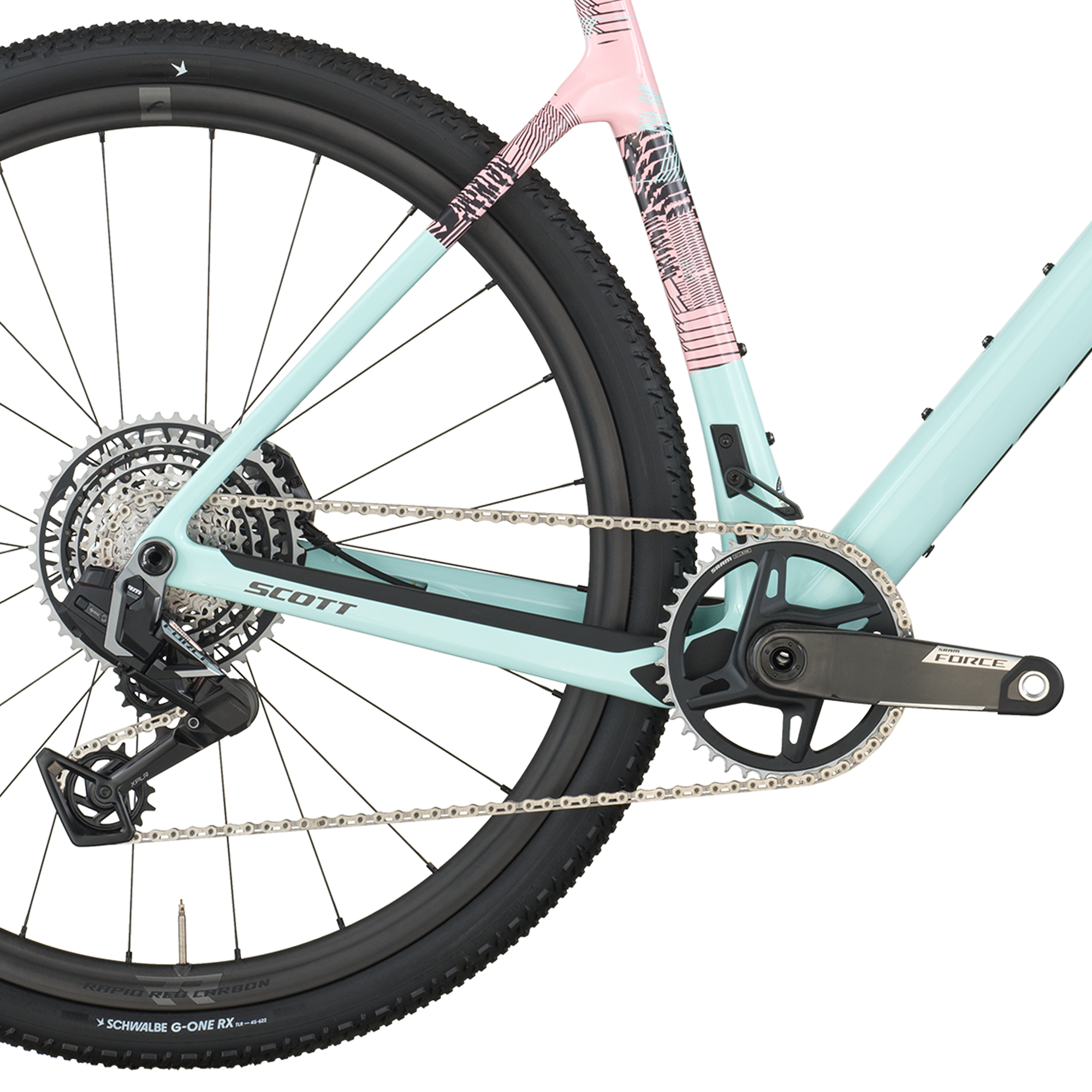 Scott Addict Gravel 10 gelato bleu/gelato rose