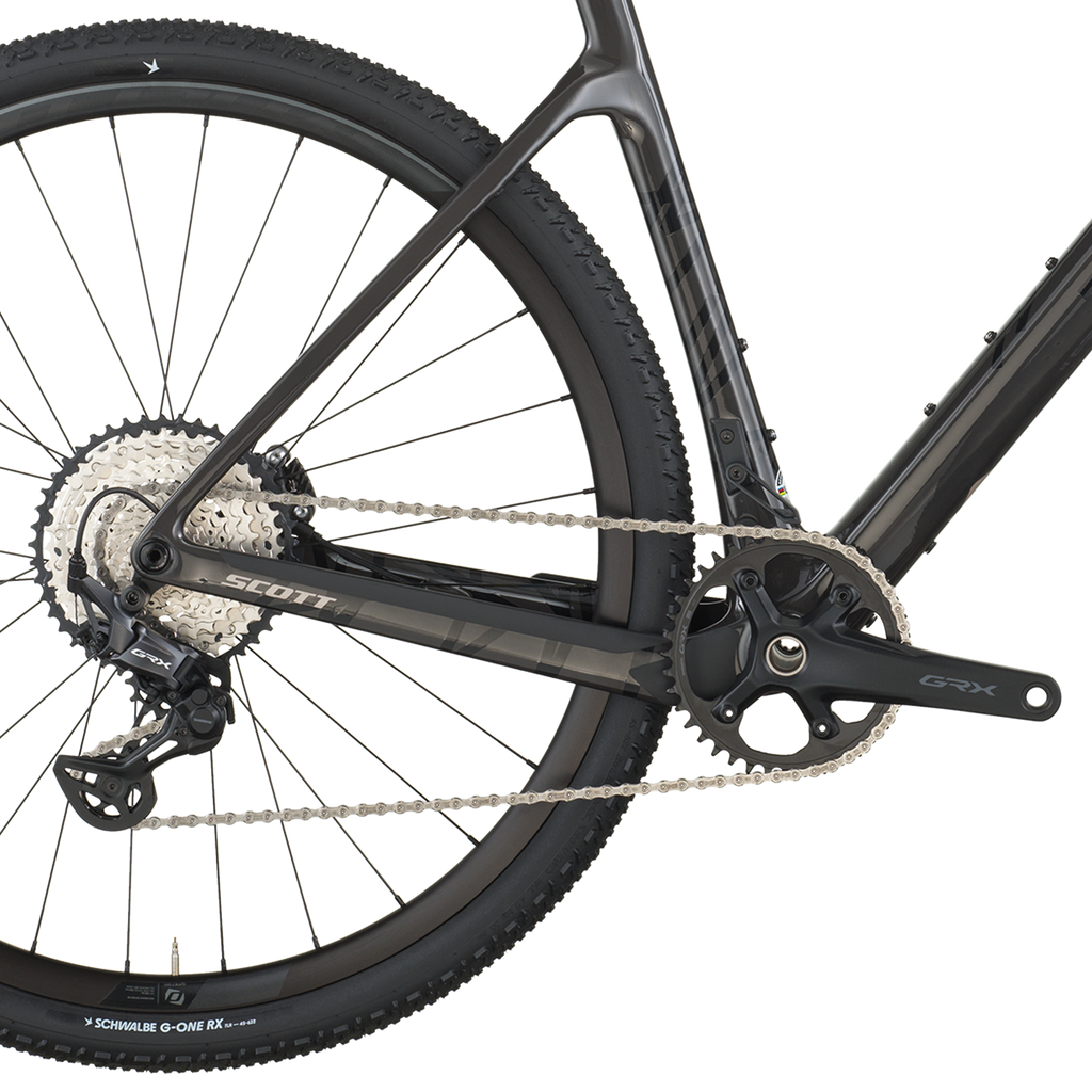 Scott Addict Gravel 30 carbone noir