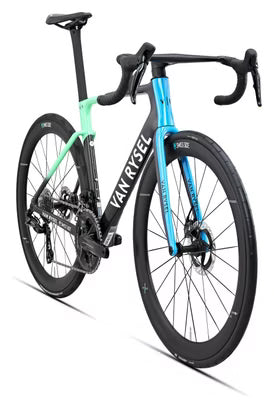 Vélo de Route Van Rysel RCR Pro Team Shimano Dura-Ace Di2 12V 700 mm Bleu Decathlon AG2R La Mondiale