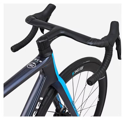 Vélo de Route Van Rysel RCR Pro Team Shimano Dura-Ace Di2 12V 700 mm Bleu Decathlon AG2R La Mondiale