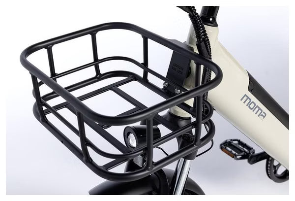 MOMA BIKES Cargobike Electrique Compactail SHIMANO 7v jusqu'a 100 km Baterrie 48V15Ah