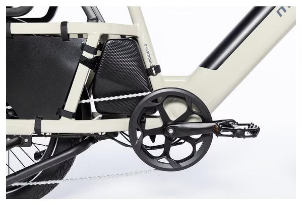 MOMA BIKES Cargobike Electrique Compactail SHIMANO 7v jusqu'a 100 km Baterrie 48V15Ah
