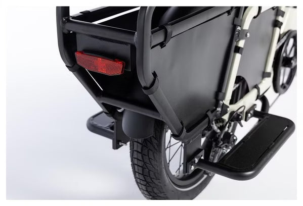 MOMA BIKES Cargobike Electrique Compactail SHIMANO 7v jusqu'a 100 km Baterrie 48V15Ah