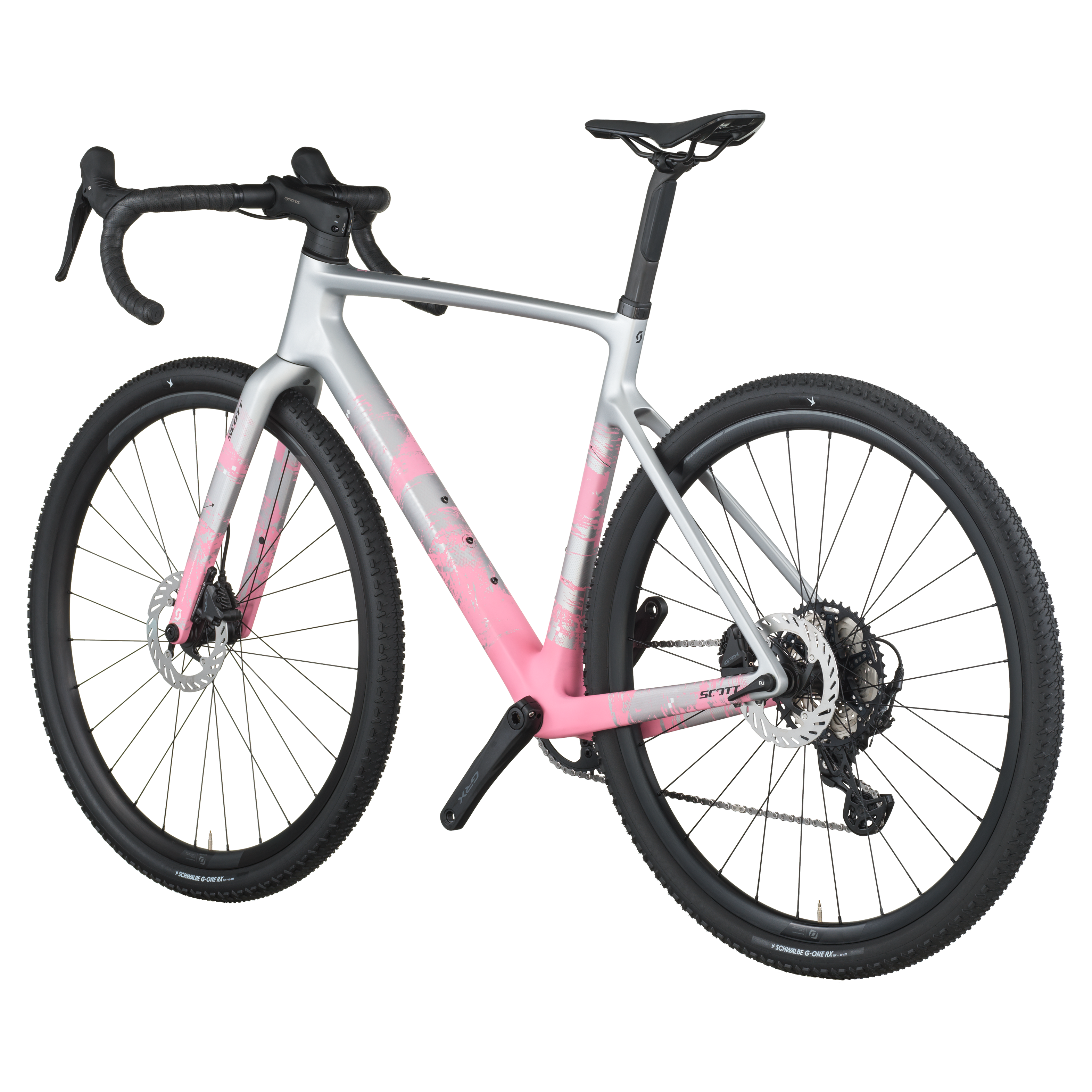 Scott Addict Gravel 30 gris carbone