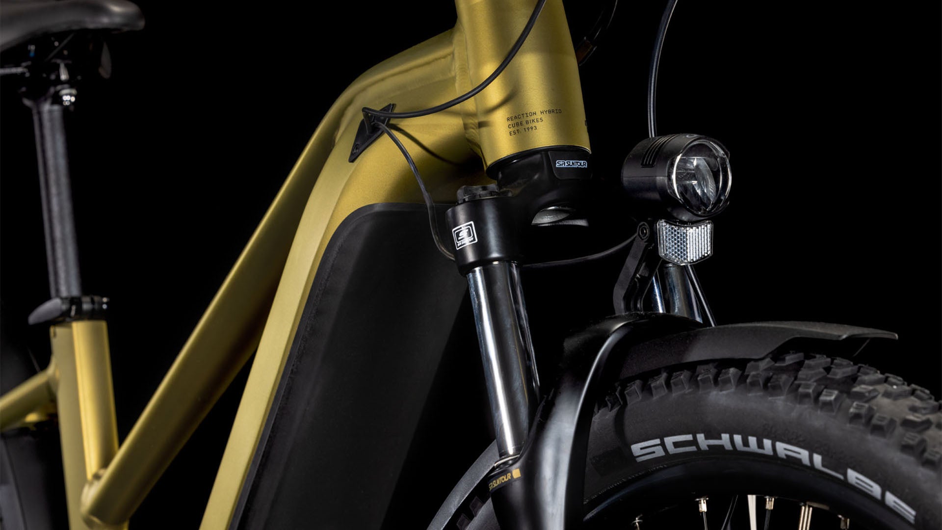 Cube Reaction Hybrid Performance 625 Allroad Trapèze goldenlime´n´black (2025)