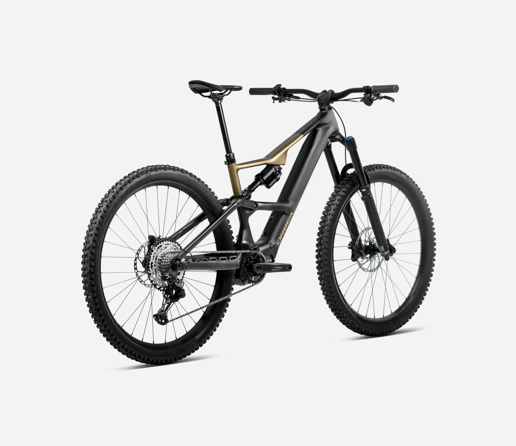 Orbea RISE LT H20 Diamond Black-Splash Olive Green Mat (2025)