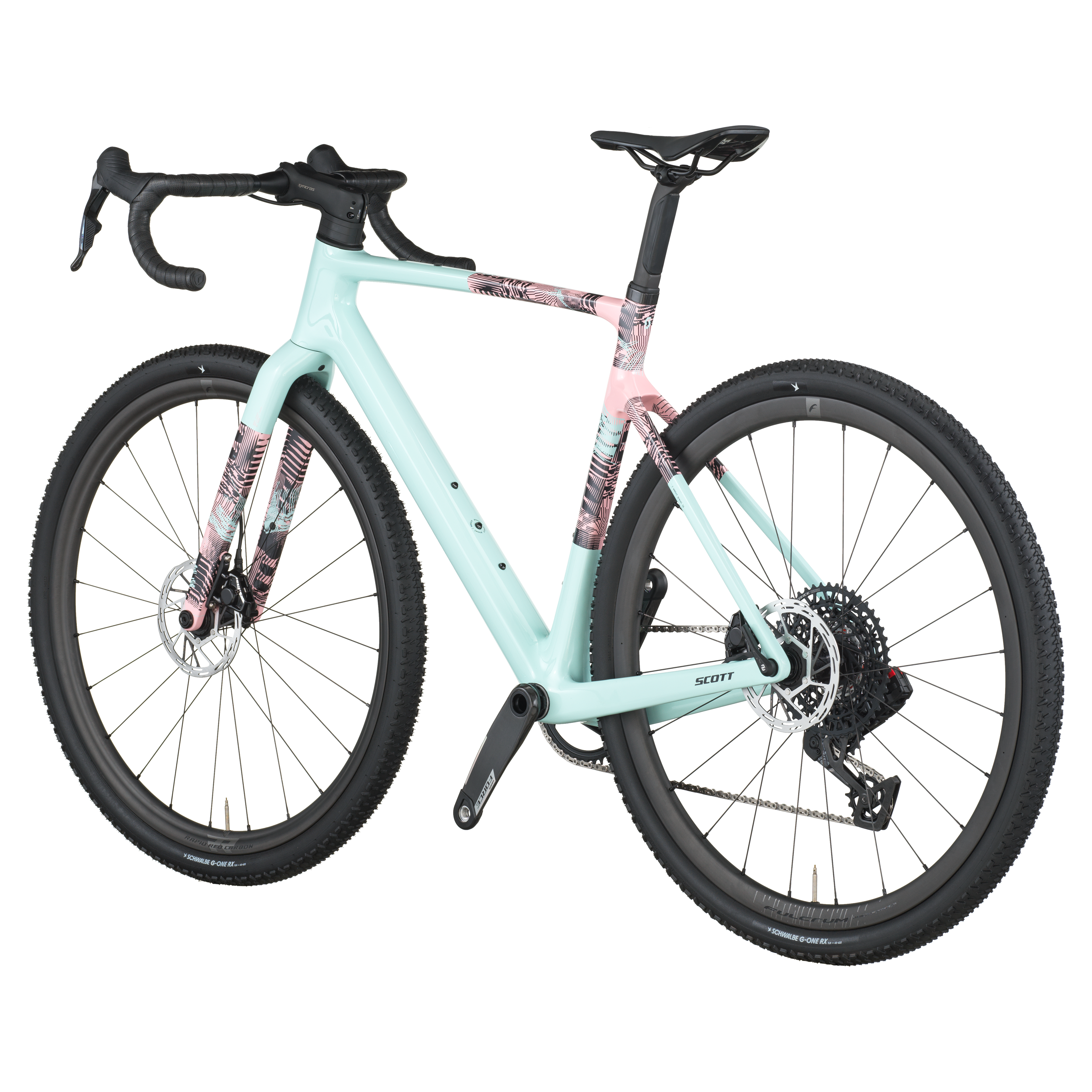 Scott Addict Gravel 10 gelato bleu/gelato rose