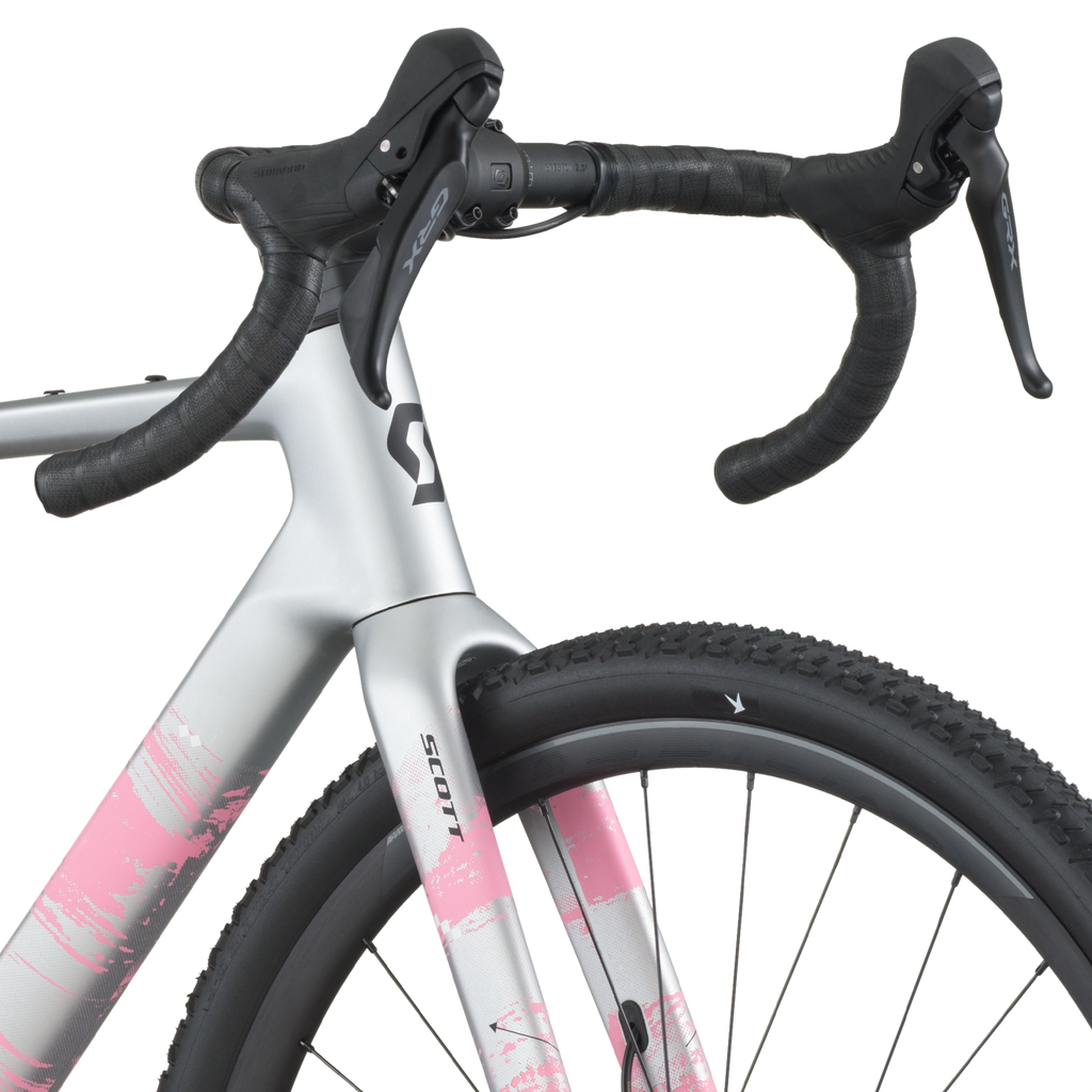 Scott Addict Gravel 30 gris carbone