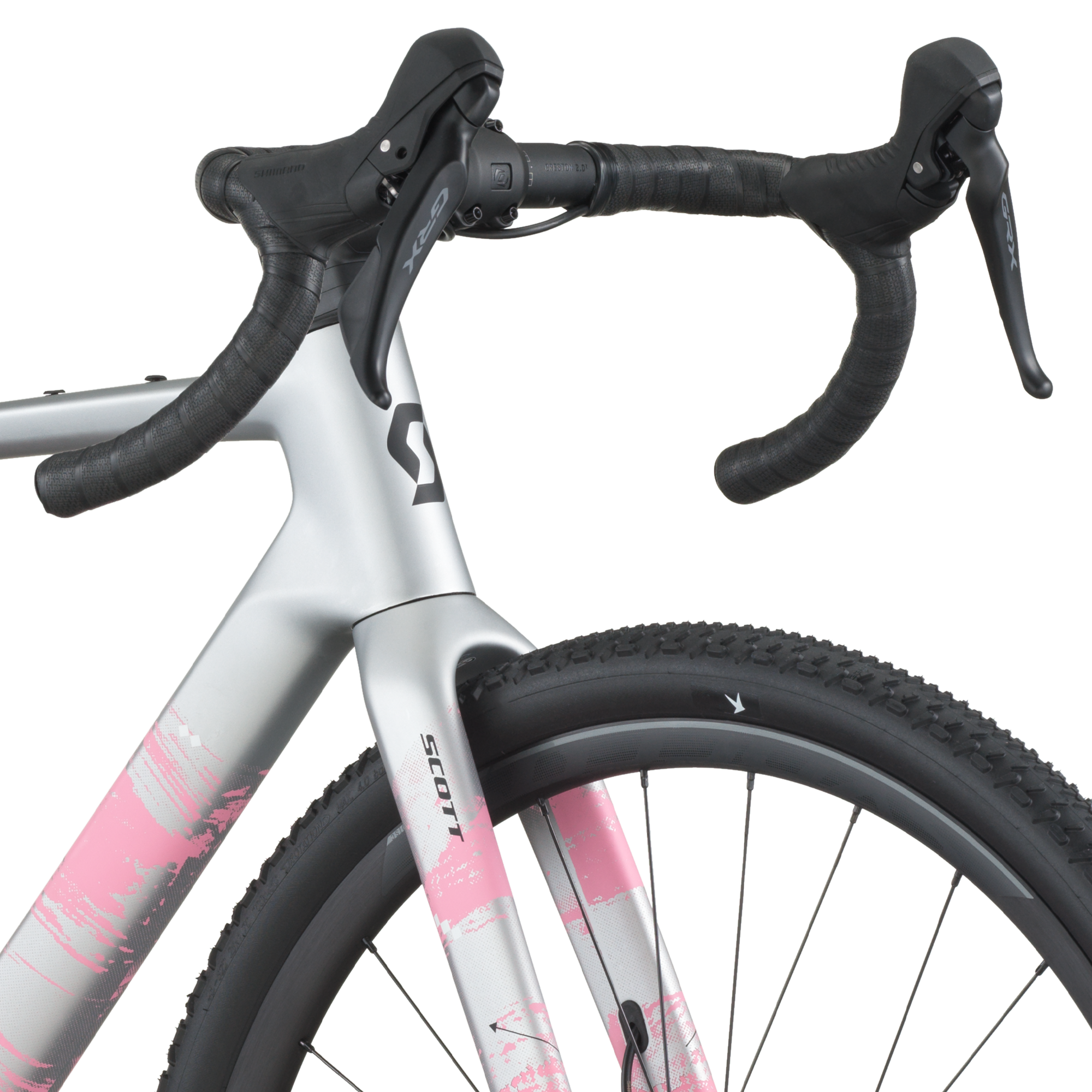 Scott Addict Gravel 30 gris carbone