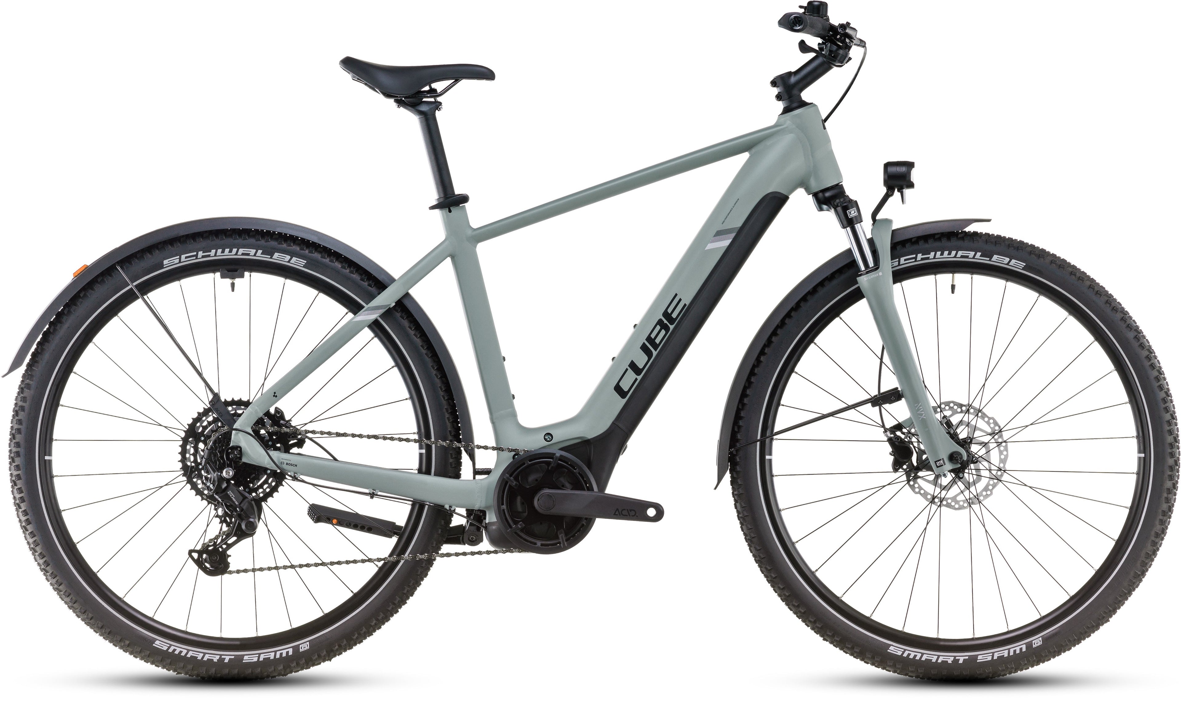 Cube Nuride Hybrid Performance 625 Allroad gris marécage´n´black (2025)