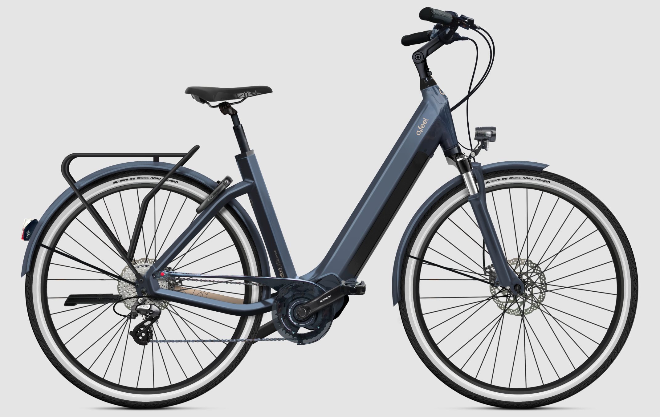 VÉLO ÉLECTRIQUE O2FEEL ISWAN CITY UP 5.1 - 432 OU 540WH (2023)