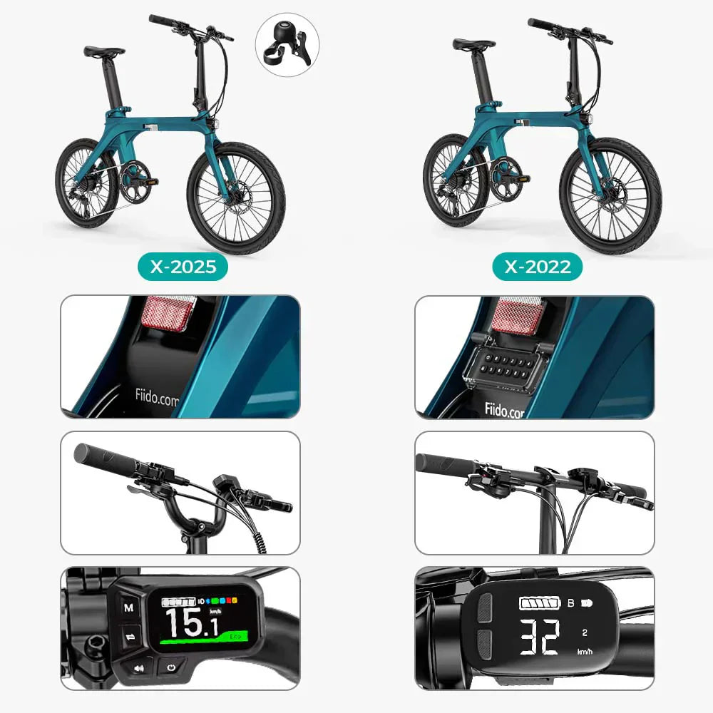 Fiido X Vélo électrique Pliant