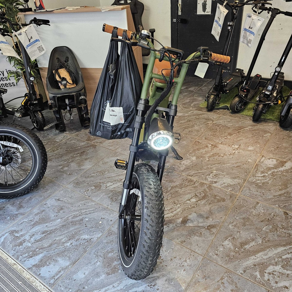 Vélo Électrique Occasion Biplace Cargo Garrett Miller City : Reconditionné