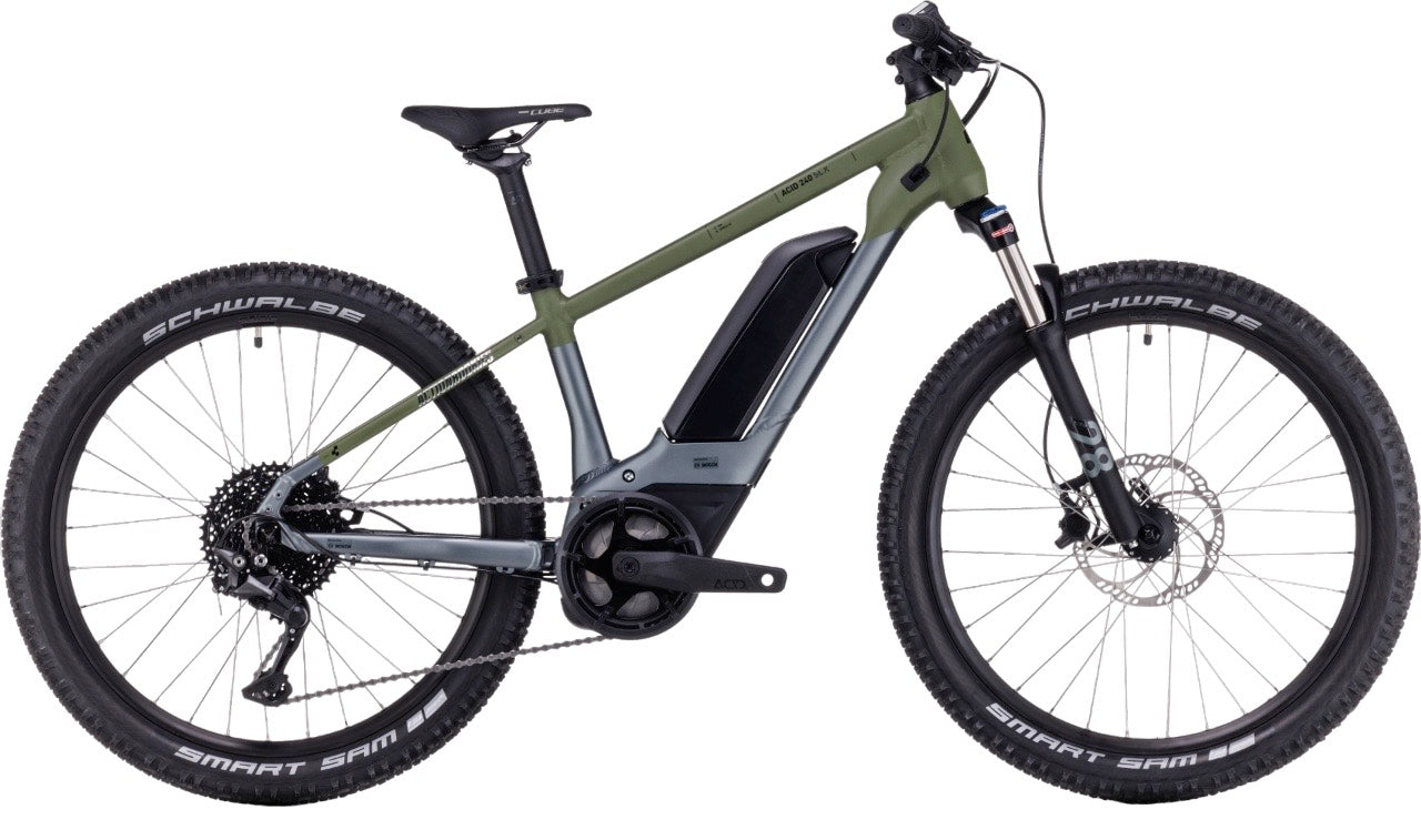 VTT Électrique Cube  Acid 240 Hybrid Rookie Slx - 400 WH (2023)