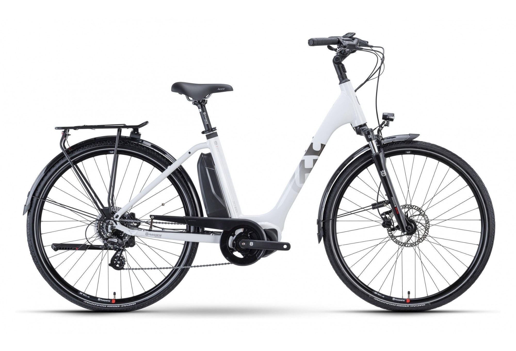 VÉLO ÉLECTRIQUE HUSQVARNA ECO CITY EC1 418WH + PANIER OFFERT (2022)