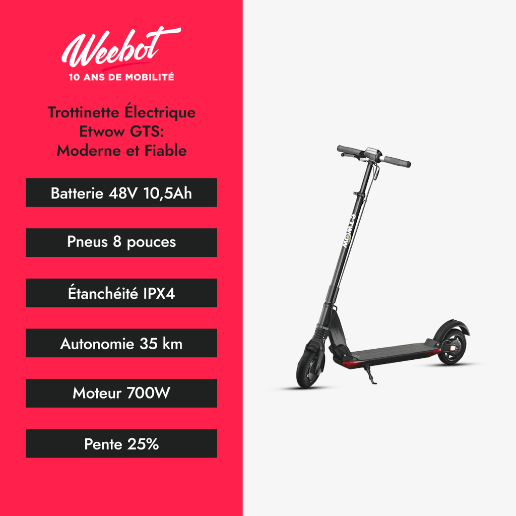 Trottinette Électrique Etwow GTS