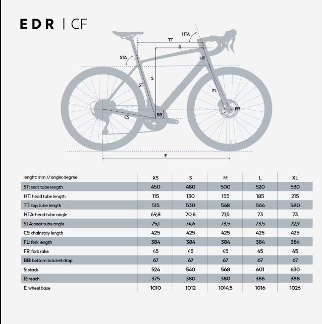 VAN RYSEL-Vélo de route carbone Shimano 105 2x12v EDR CF