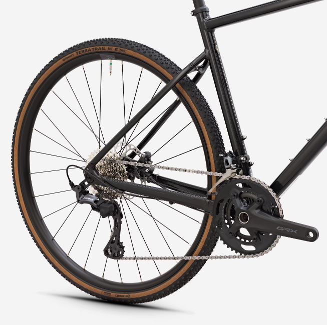VAN RYSEL-Vélo gravel Shimano GRX 2x12v GRVL AF noir