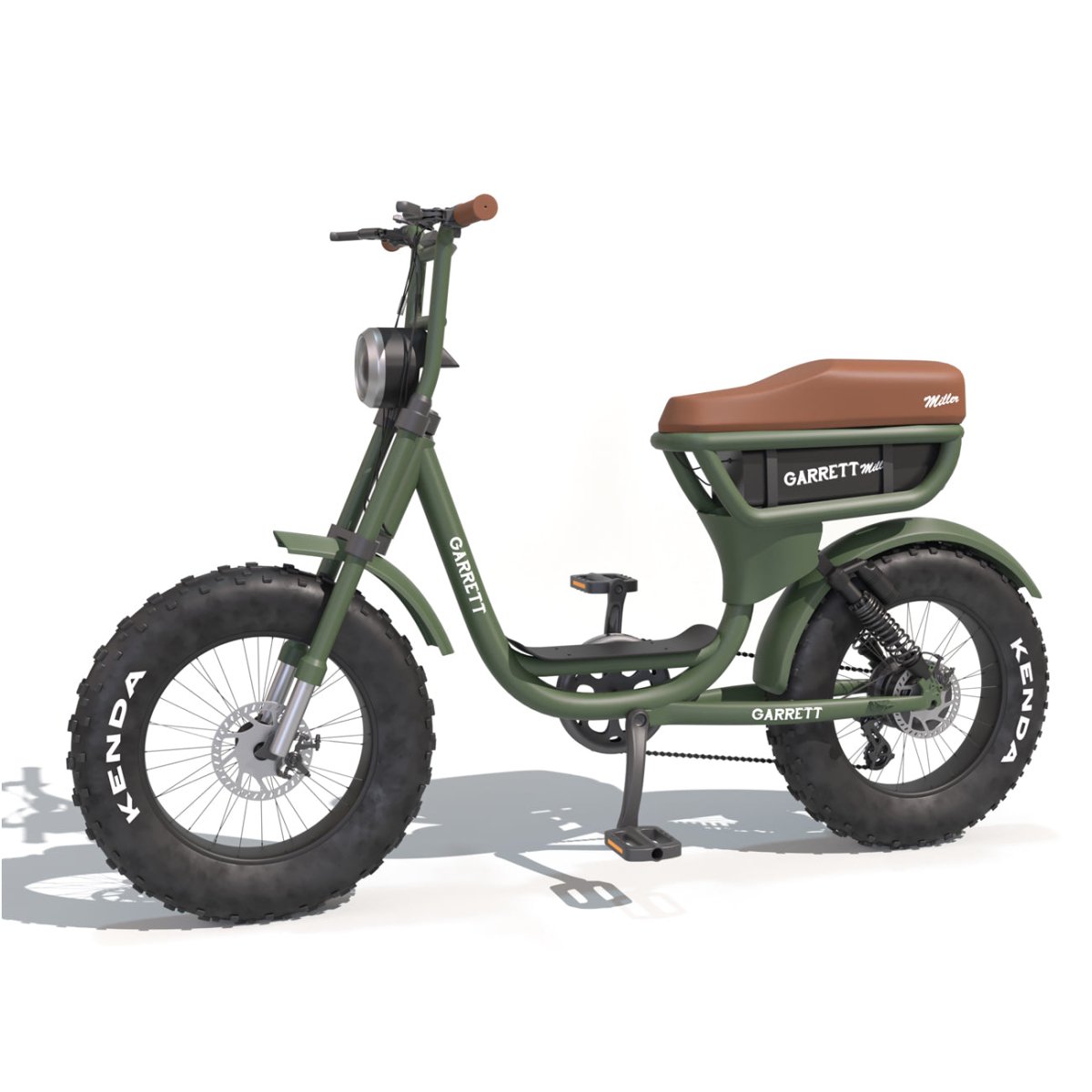 Fatbike Électrique Biplace Cargo Garrett Miller City