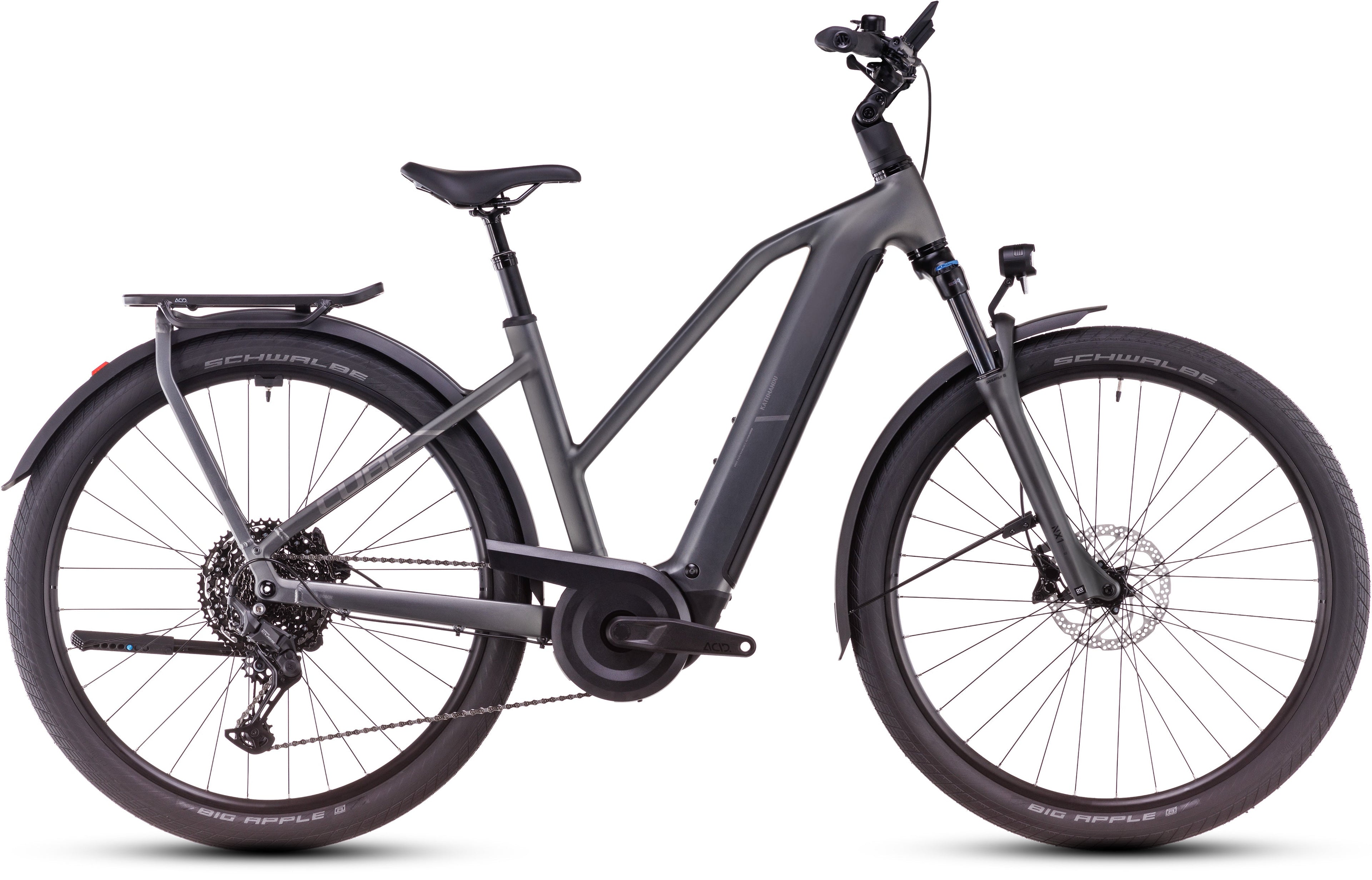 Cube Kathmandu Hybrid Pro 800 slabgrey´n´chrome Trapèze slabgrey´n´chrome (2025)