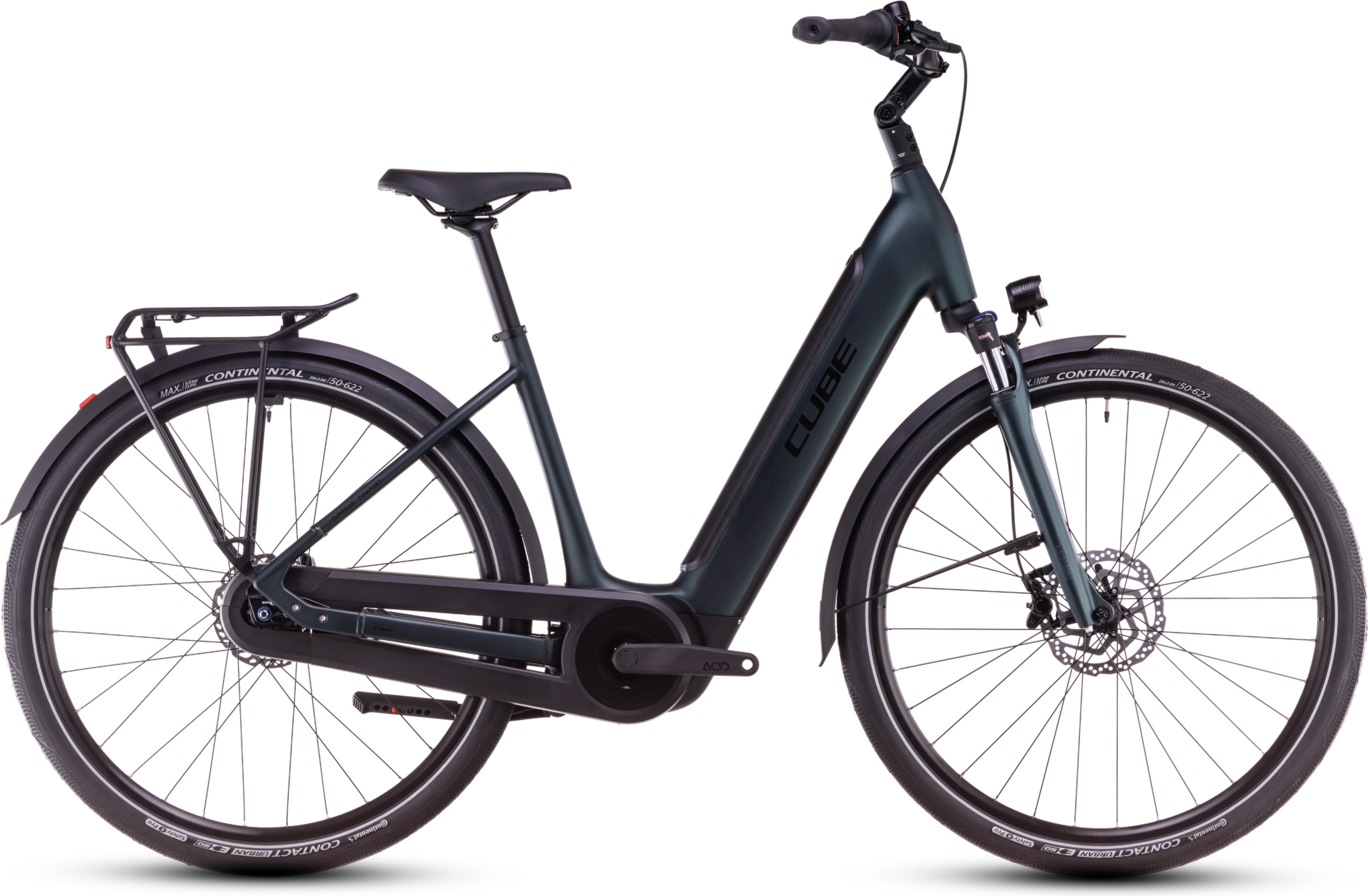 Cube Supreme RT Hybrid Comfort EX 500 Wave 500 viridian´n´black