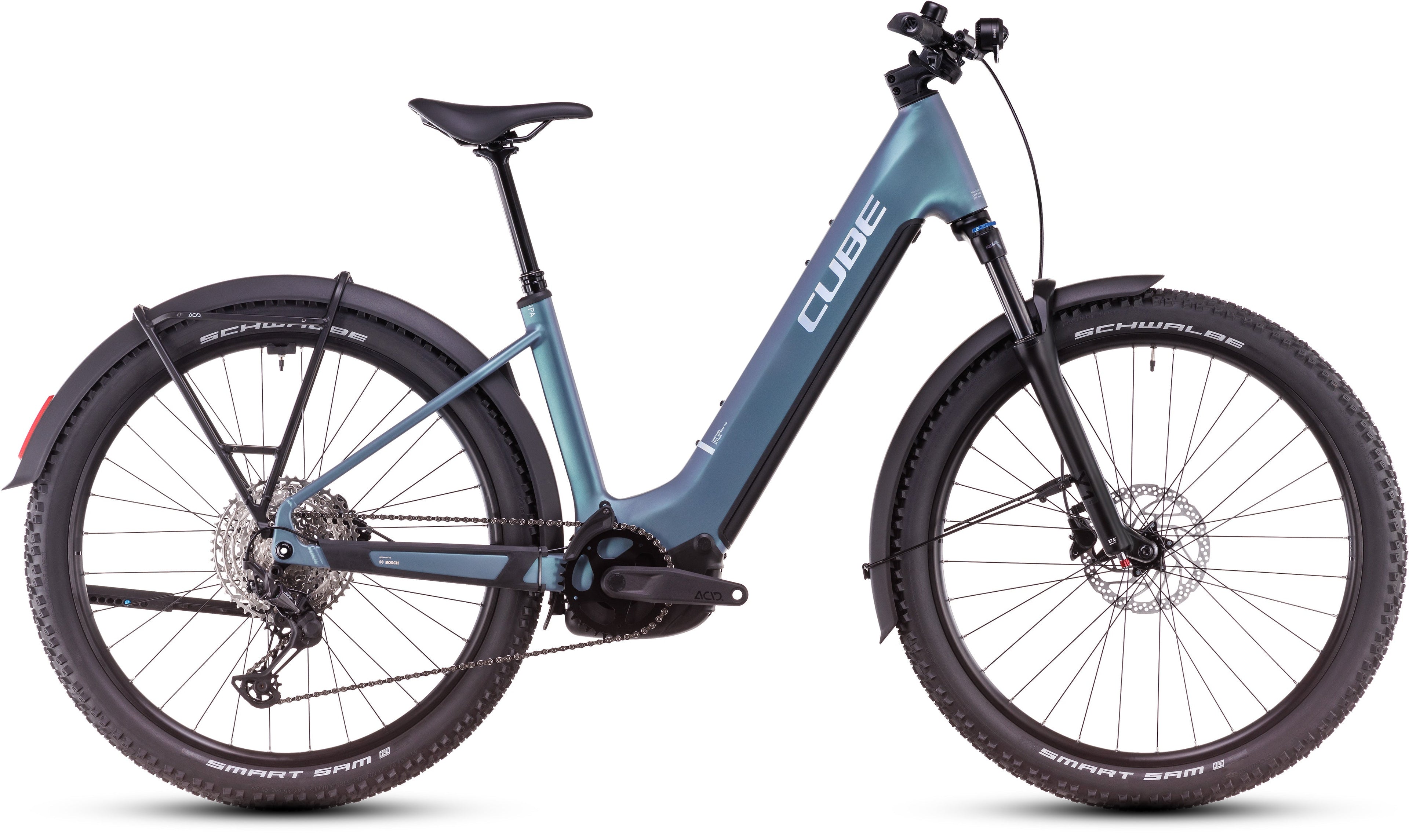 Cube Reaction Hybrid Pro 800 Allroad Easy Entry smaragdgris´n´prism (2025)