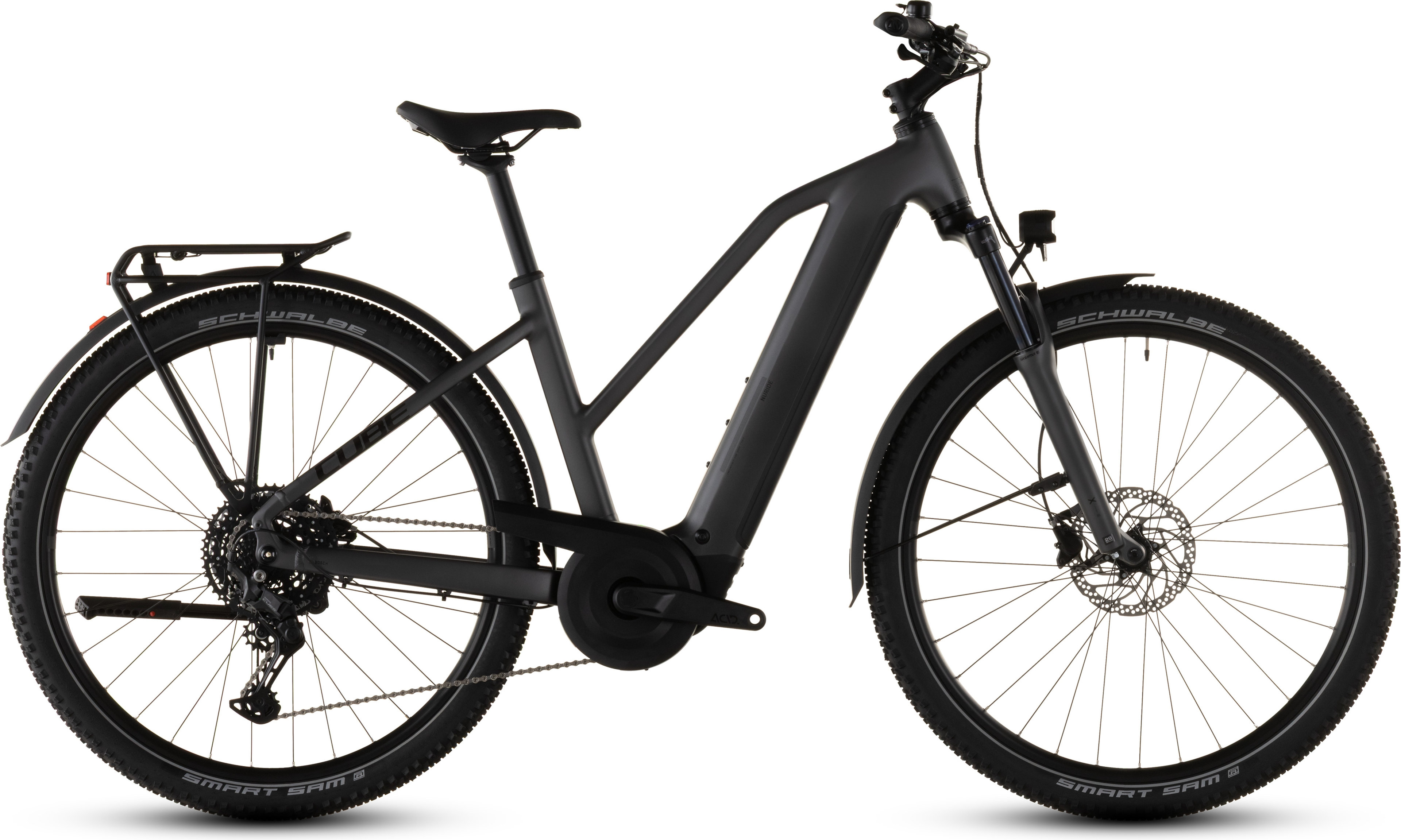 Cube Nuride Hybrid Performance 600 Trapèze slabgrey´n´black (2026)