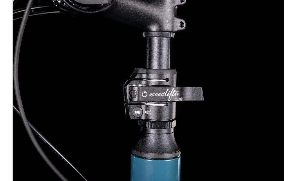 Vélo Cargo électrique - CUBE HYBRID 500 BLEU