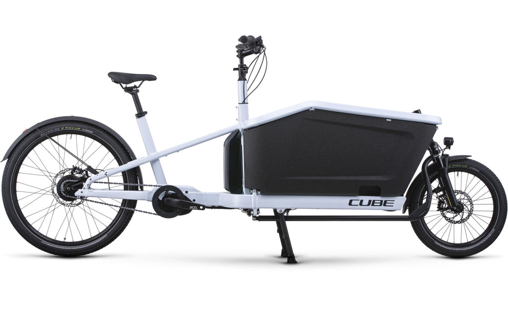Vélo Cargo électrique - CUBE HYBRID 500 BLANC