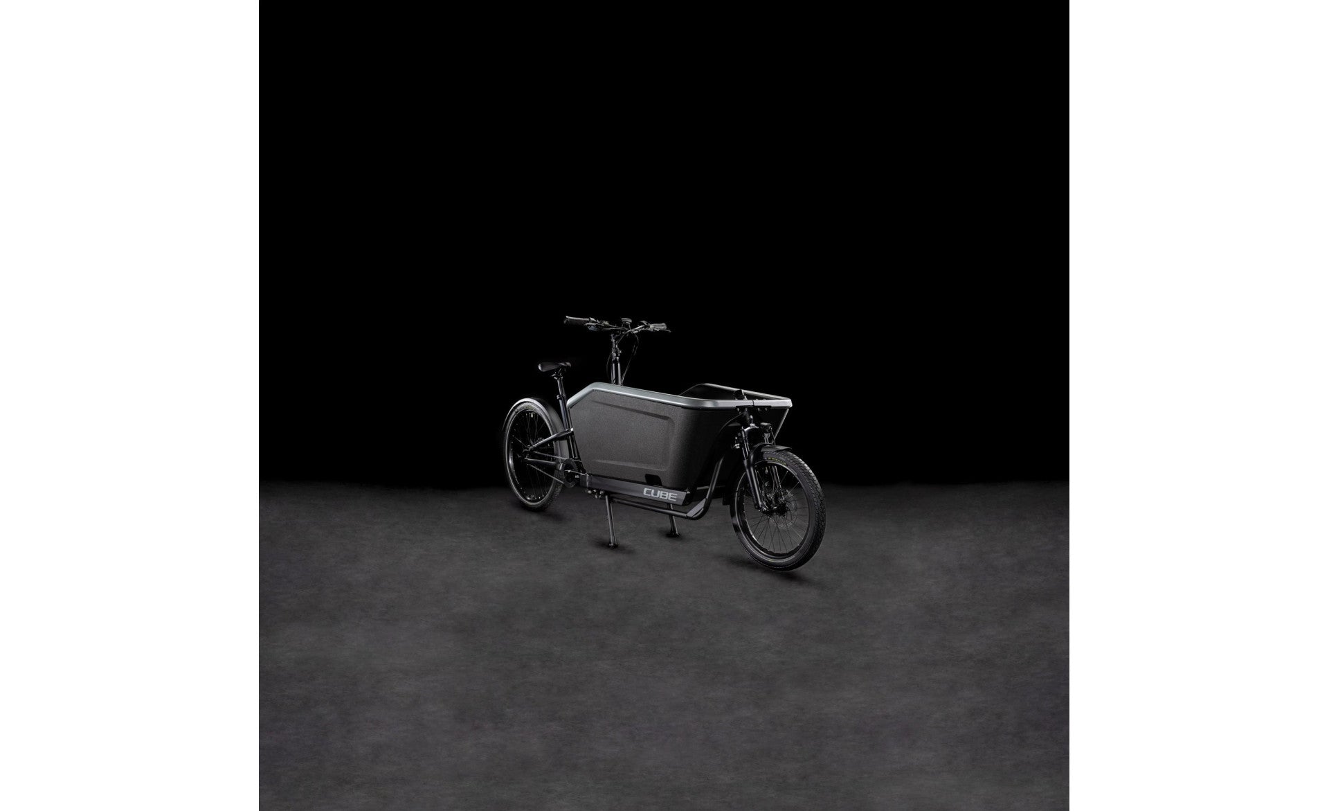Vélo Cargo électrique - CUBE HYBRID 500 NOIR