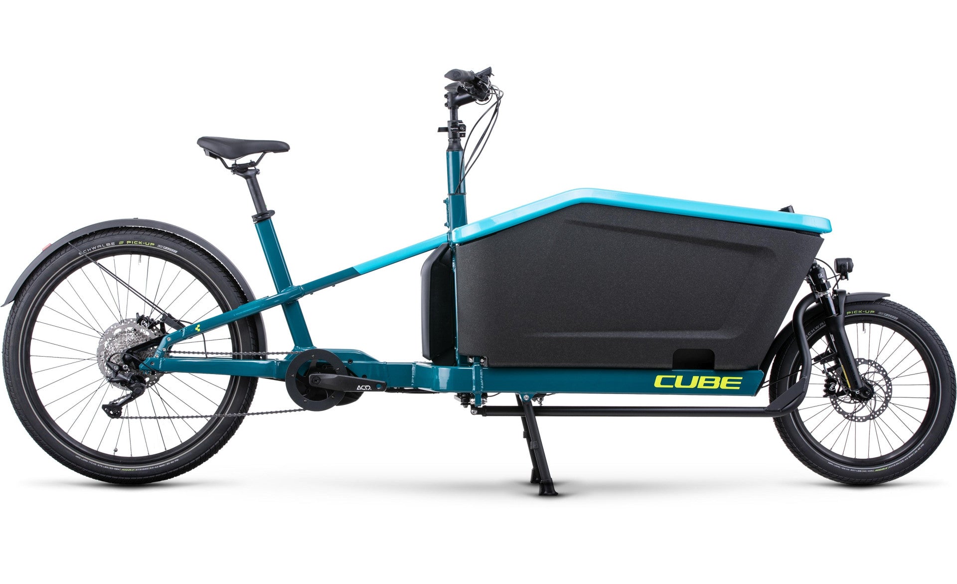 Vélo Cargo électrique - CUBE HYBRID 500 BLEU