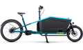 Vélo Cargo électrique - CUBE HYBRID DUAL 1000 BLEU
