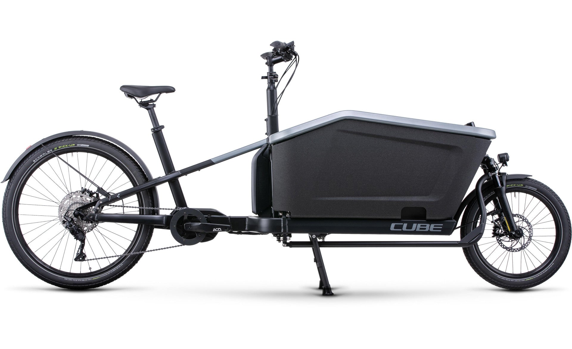 Vélo Cargo électrique - CUBE HYBRID SPORT 500 NOIR