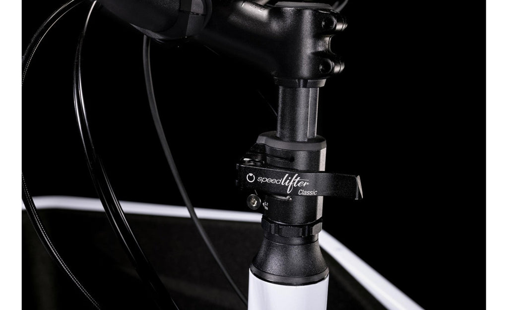 Vélo Cargo électrique - CUBE HYBRID SPORT 500 BLANC