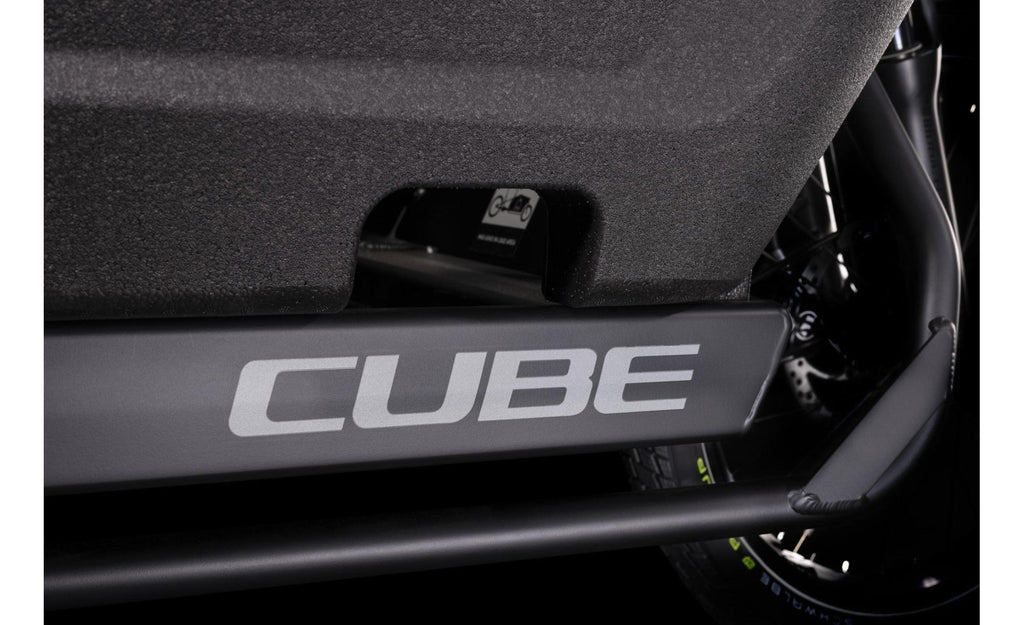 Vélo Cargo électrique - CUBE HYBRID SPORT 500 NOIR