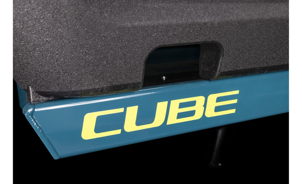 Vélo Cargo électrique - CUBE HYBRID 500 BLEU