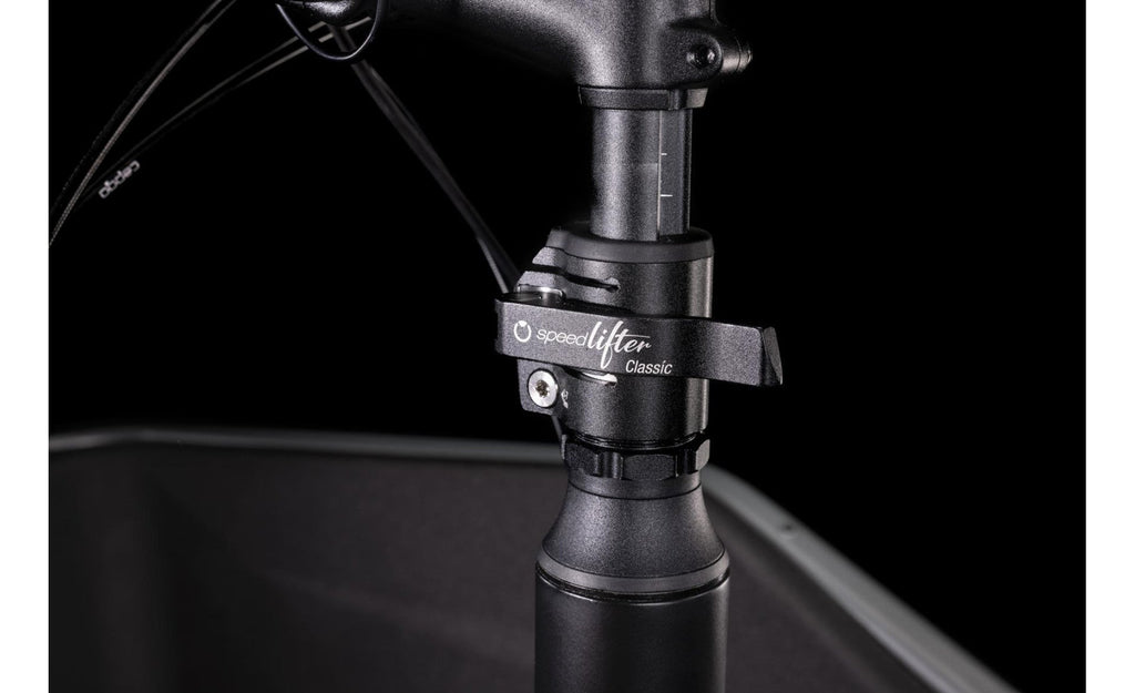 Vélo Cargo électrique - CUBE HYBRID SPORT 500 NOIR