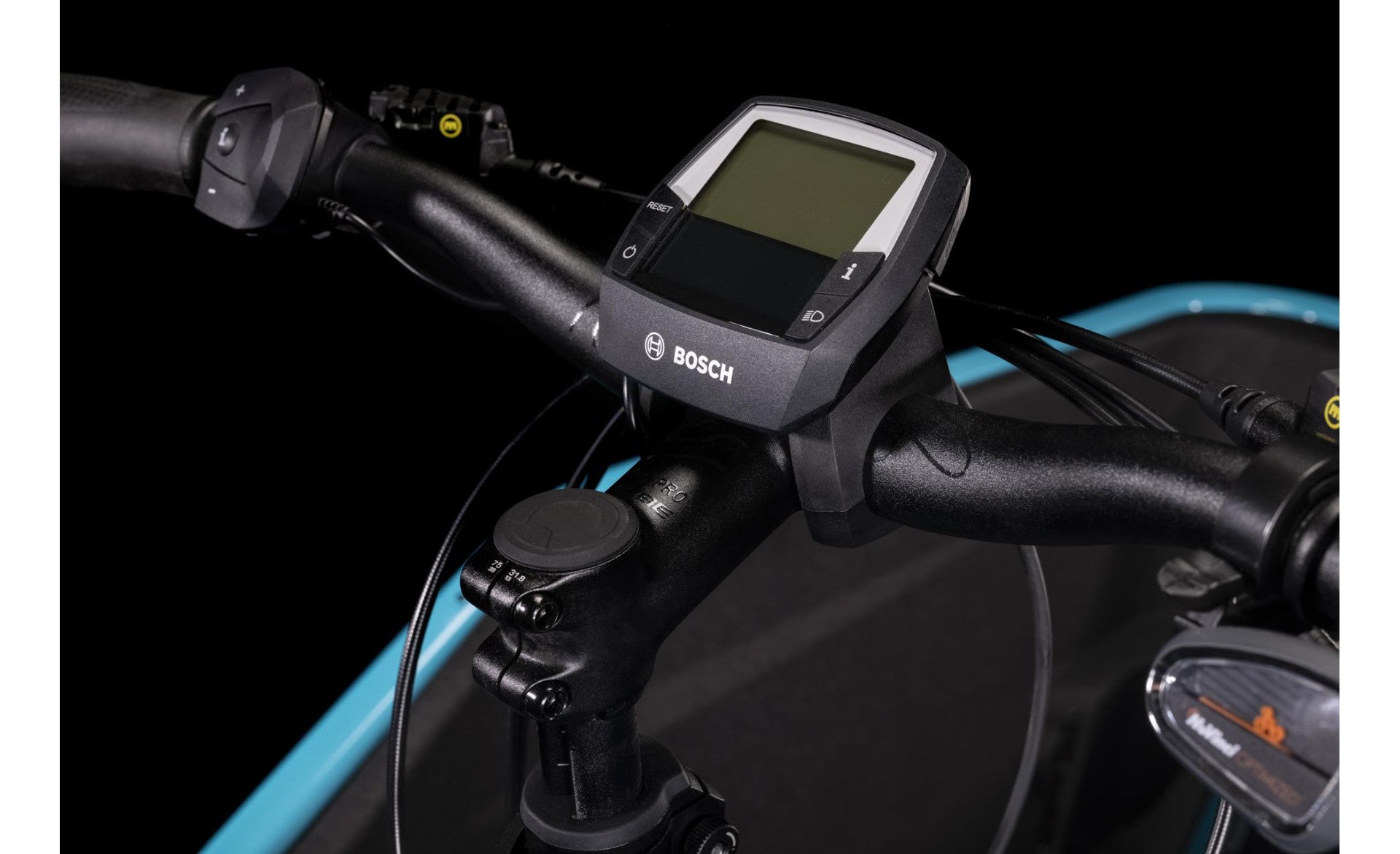 Vélo Cargo électrique - CUBE HYBRID DUAL 1000 BLEU