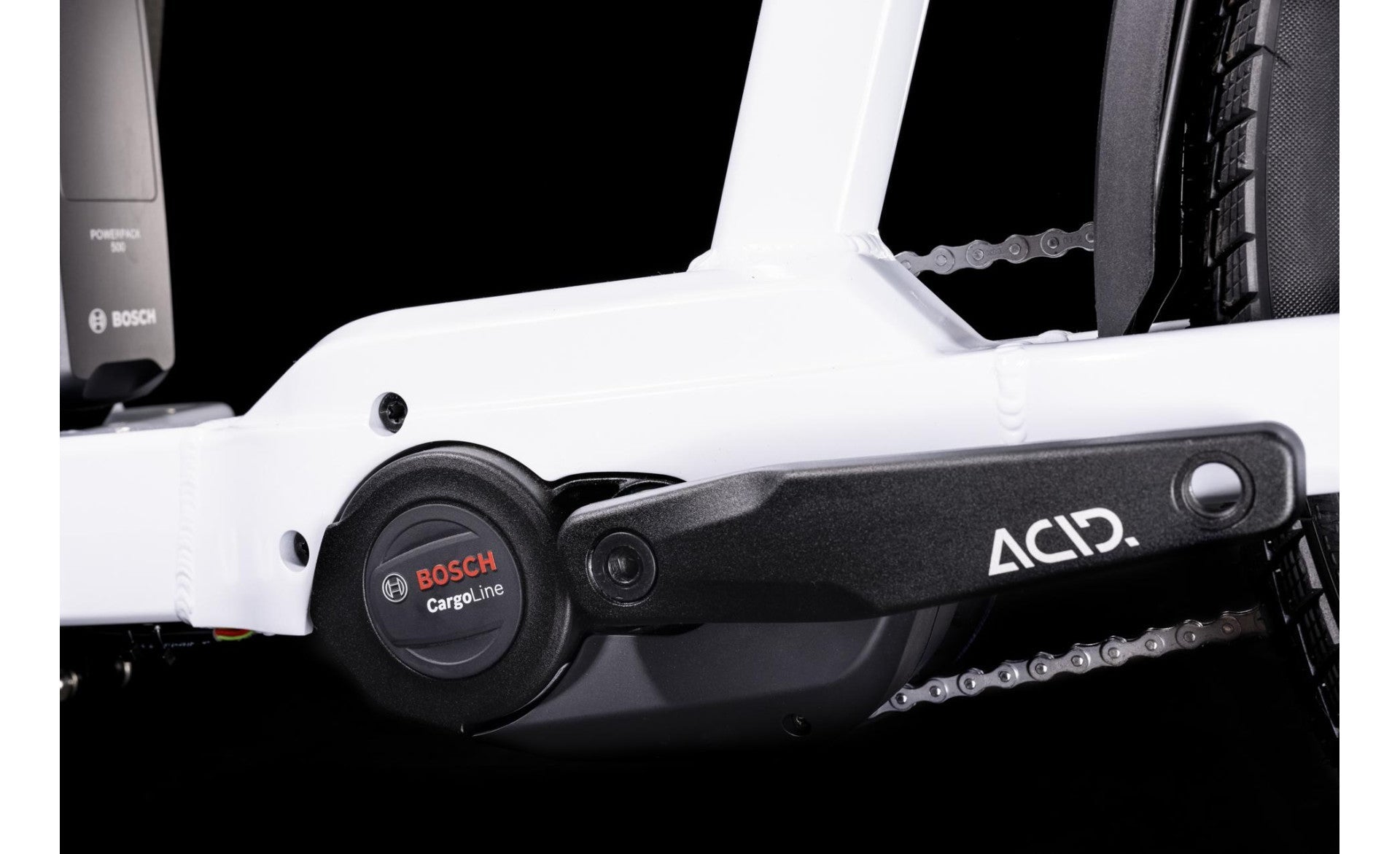 Vélo Cargo électrique - CUBE HYBRID DUAL 1000 BLANC
